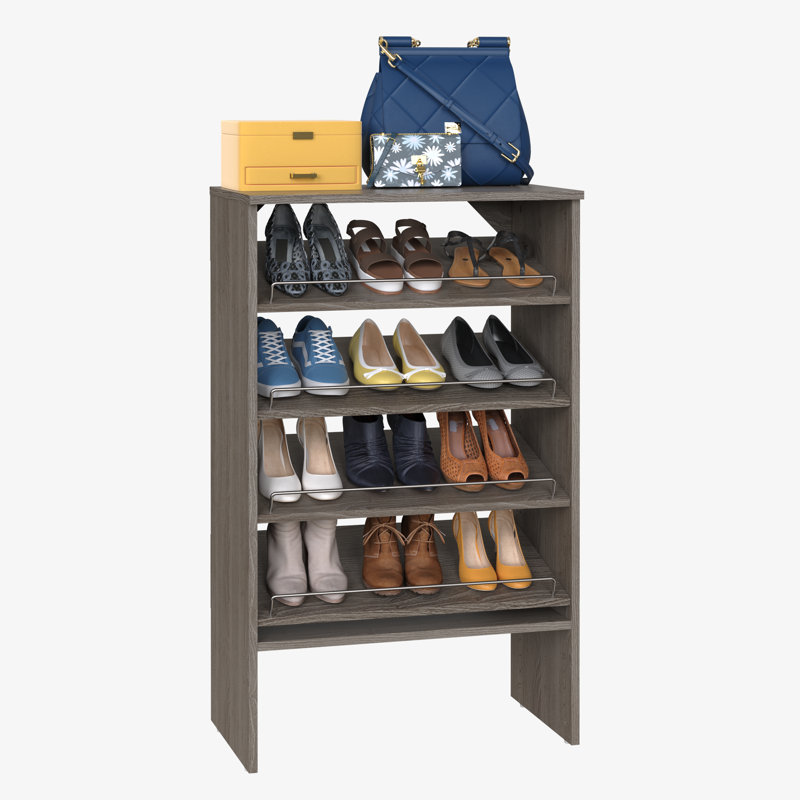 SuiteSymphony Base Unit With Shoe Shelves, Gray
