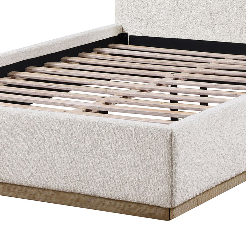 Cranbrook Cream Platform Bed, Queen
