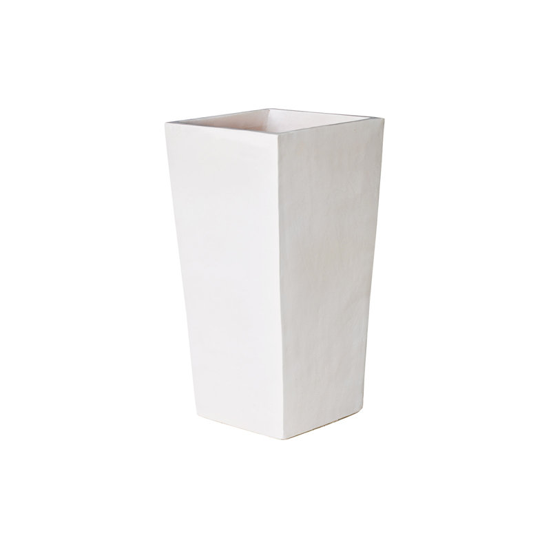 Handmade Ceramic Planter, Snow White