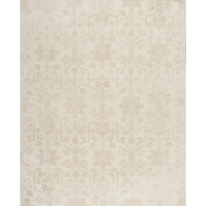 Modern Tibet Hand Knotted Area Rug, Rectangle 8' x 10'