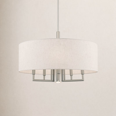 Bazilijus 6 - Light Dimmable Drum Chandelier