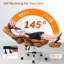 Grand et grand fauteuil de bureau ergonomique avec repose-pieds et soutien lombaire-1075134924
