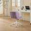 Chaise de bureau avec base en métal-1611645878