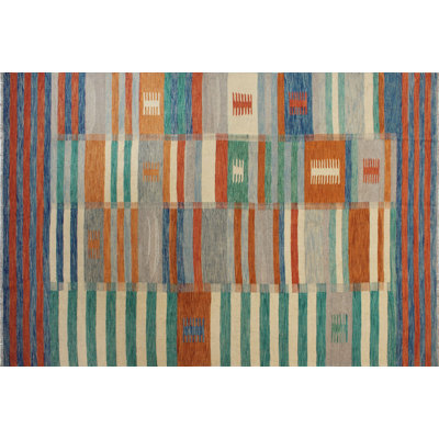 Ames Wool Geometric Indoor Rug