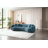 102'' 5-Seater Boucle Sofa Modern Sectional Half Moon Leisure Couch Curved Sofa Teddy Fleece Velet-1250256226