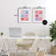 Adorable timbres bleu et rose, ensemble de 2 reproductions encadrées sous verre, design par Nina Jacobs-1992002738-1992002767