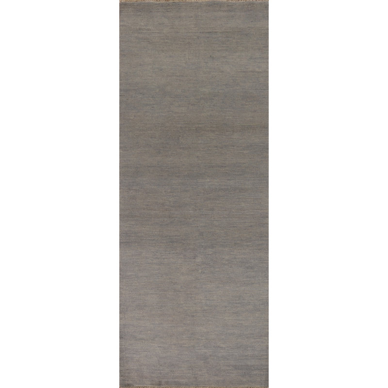 Tapis de couloir moderne fait à la main Gabbeh 3 x 10