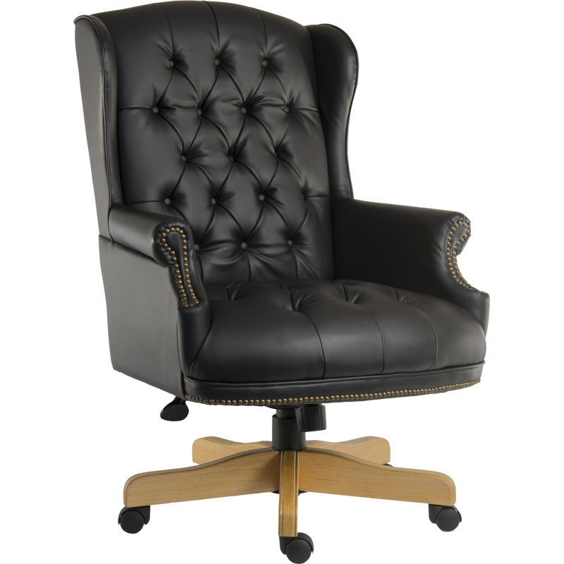 Apfel Genuine Leather Executive Chair