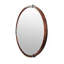 Miroir d'appoint mural Mid-Century 31,5 po Hausen