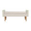  Banc de rangement Fulton - Tissu crème texturé-2066619294