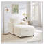 Fauteuil d'appoint confortable en velours côtelé-1727909131