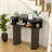 39.37'' Console Table, with 3 Storage and Sliding Doors Accent Tables for Entryway-1935878362
