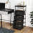4-Drawer Dresser w/ Shelf w/ Fabric Bins Industrial Storage Tower Unit