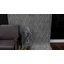 Tapis géométrique fait à la main gris-57746996