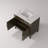 Single Bath Vanity with Marble Top-2076405759