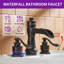 Widespread Bathroom Faucet with Drain Assembly-59998182
