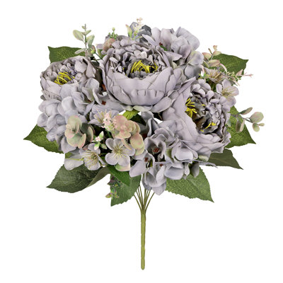Mélange de pivoines et d'hortensias