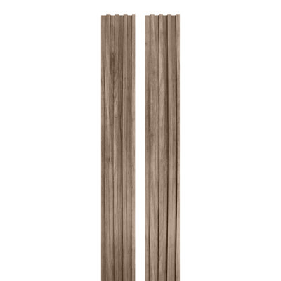 94.5" L x 5.75" W Shiplap Wood Wall Paneling, 3D Wall Paneling for Interior Wall Décor