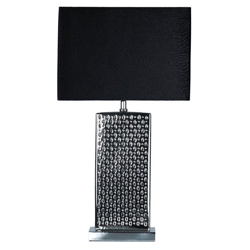 Lampe de table 26,25 "de haut avec abat-jour rectangulaire