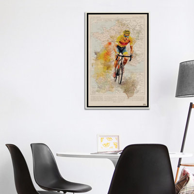 Tour de France, aquarelle