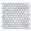 Forget Me Not Petites Fleurs Glass Mosaic