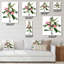 Horloge murale American Flora VII-526195366
