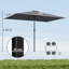 292cm Market Parasol