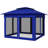 Outsunny Pop Up Canopy, Outdoor Patio Gazebo Shelter with Removable Zipper Netting, Instant Event Tent w/ 114 Square Feet of Shade and Carry Bag for Backyard, Garden-119212260