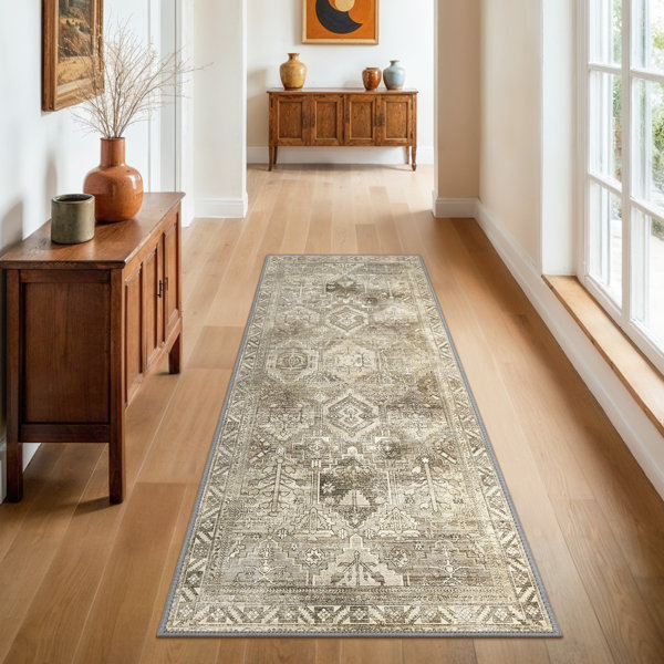 Bungalow Rose Machine Washable Area Rugs with Non-slips & Reviews | Wayfair