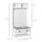 HOMCOM 3-In-1 Hall Tree-615001550