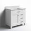 Meuble-lavabo simple 36 po Ajhane-649224799
