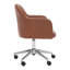 Chaise de travail en simili cuir Corienne