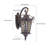 6.29" Wall Light Outdoor IP55 Waterproof Retro Outside Porch Light Need 1 * E26 (Not Included)