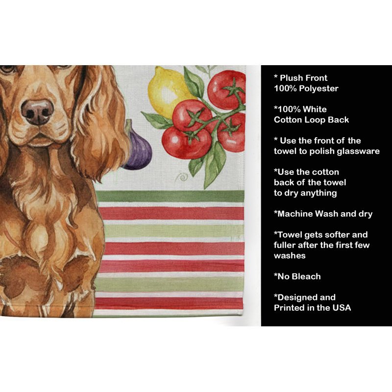 Serviette de cuisine Boykin, Boykin Spaniel