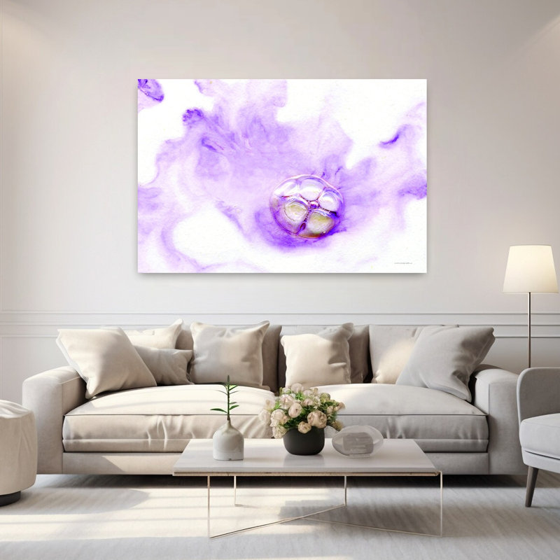 «My Little Bubble», art contemporain abstrait, H 40 po x l 60 po