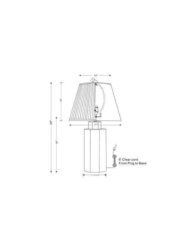 Williamsburg Table Lamp