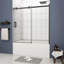 Porte de douche de baignoire