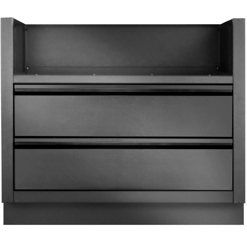Armoire sous le gril OASIS® pour 700 Series 38, noir mat