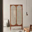 Armoire rétro et simple en bois massif-112450445