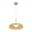 1-Light Dome LED Pendant Lighting with Adjustable Height 