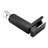 Spectacular Matte Black Waterfall Faucet - Bathroom Sink With Overflow & Pop Up Magnificent Single Handle Deck Plate Drain-124304145