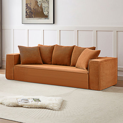 89.02'' Corduroy Sofa