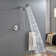 Volume Control Shower Faucet with Rough in-Valve