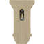 Corbeau Jefferson H 6 po x l 3 1/2 po x P 3 3/4 po-73318535-73554443