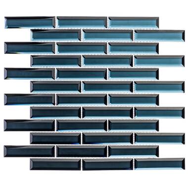 Andova Bleum 3 x 3 Beveled Mirrored Glass Novelty Mosaic Tile & Reviews