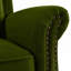 Fauteuil inclinable manuel pivotant à 360 ° avec dossier réglable pour le salon-416656391
