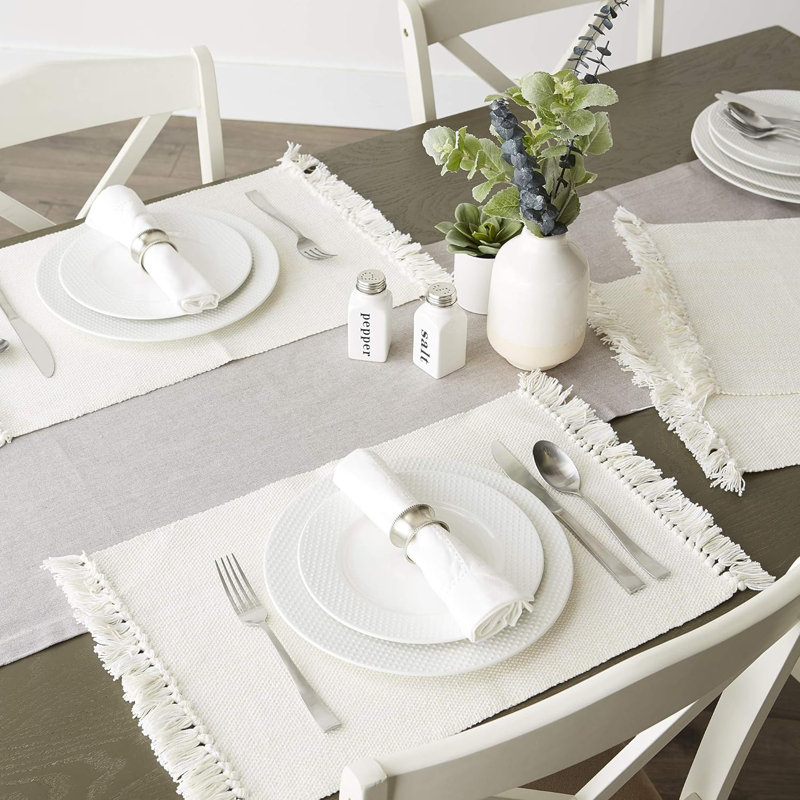 Variegated Tabletop Collection, Placemat Set19, 6 Piece