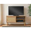 Anagh  & Rattan 1 Door Small Tv Stand Unit
