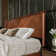 Panthera Solid Wood Bed Frame with Artistic Patterned Headboard
