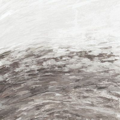 Grey Textured - Wrapped Canvas Painting